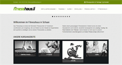 Desktop Screenshot of fitnesshaus.li